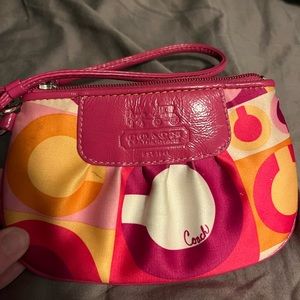 Coach wristlet